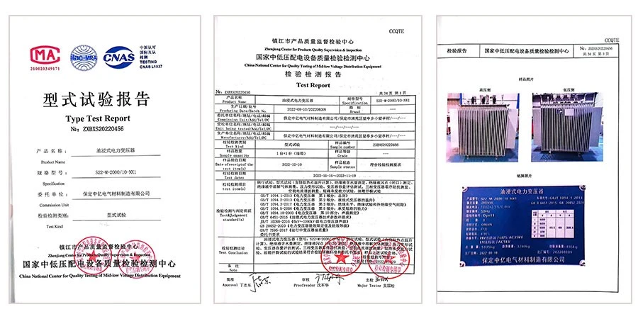 2000 KVA Transformer Test Report 2000 KVA Transformer Test Report